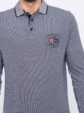 Polo manches longues pur coton POITIER