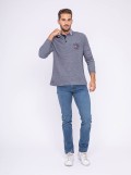 Polo manches longues pur coton POITIER