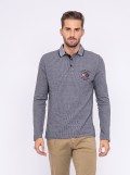 Polo manches longues pur coton POITIER