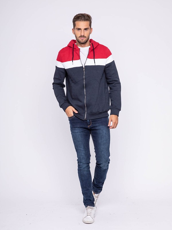Sweat zippé capuche WUSTOK...