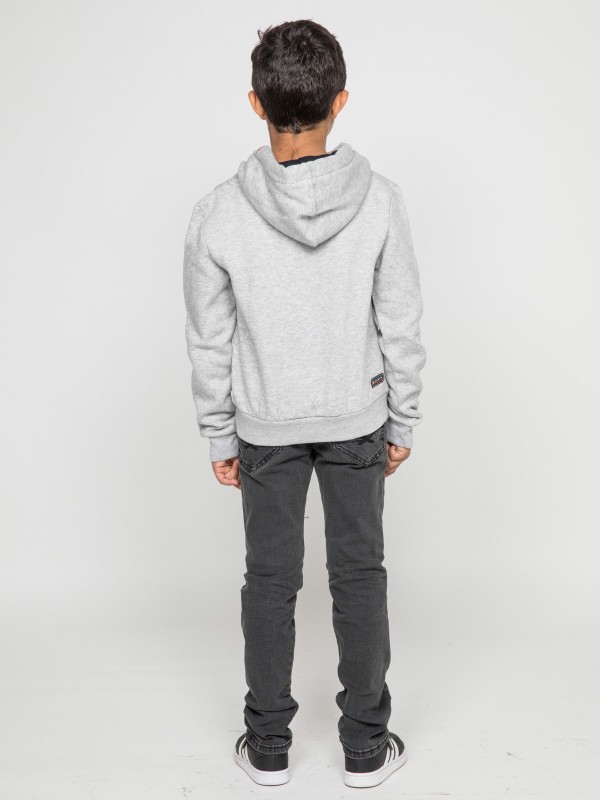 Sweat capuche WESKOF-J - Gris