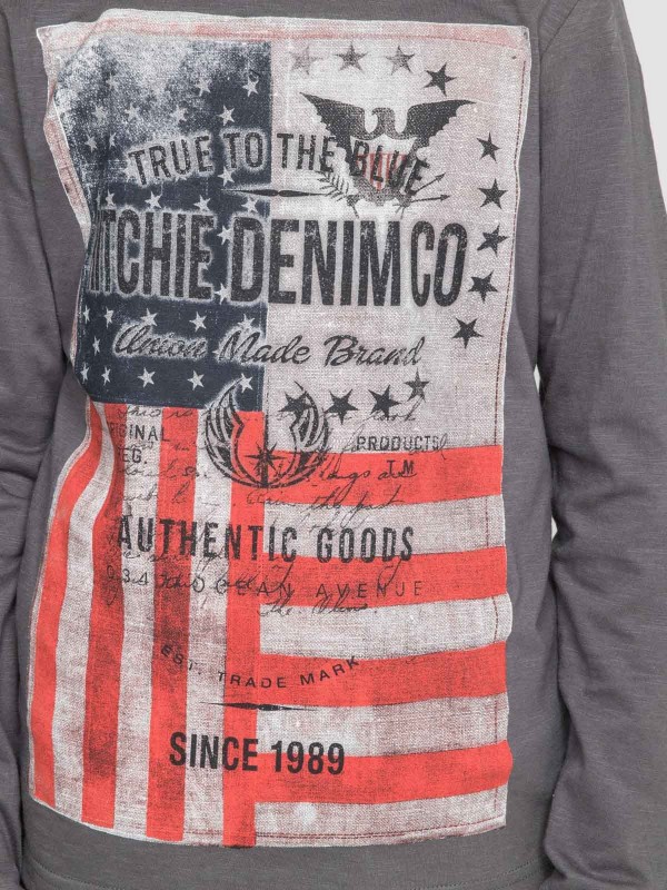 T-shirt manches longues col...