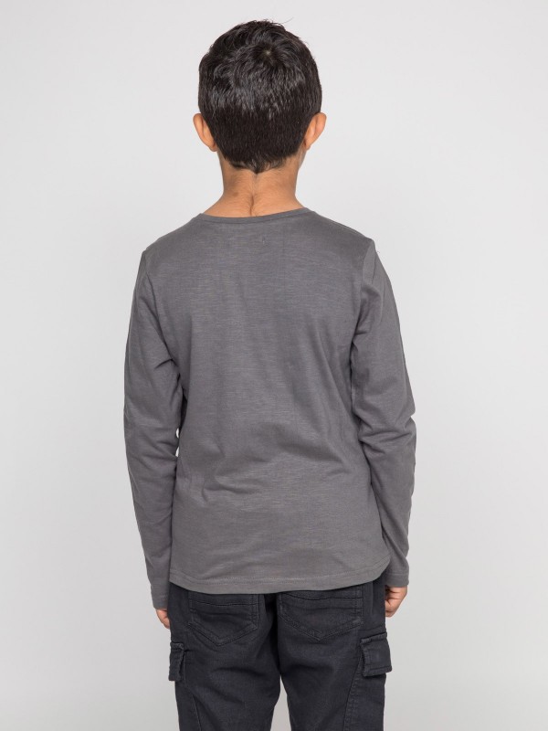 T-shirt manches longues col...
