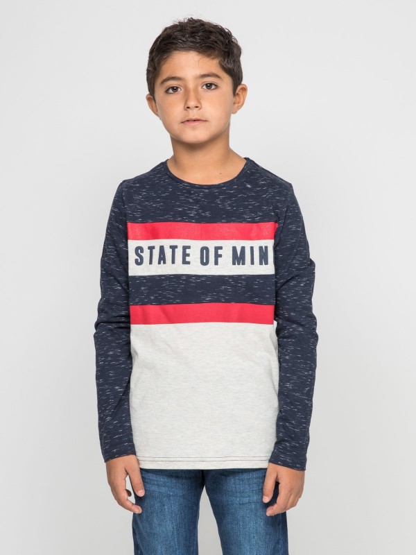 T-shirt manches longues col...