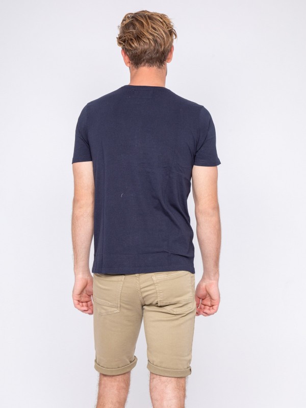 T-shirt col rond pur coton...
