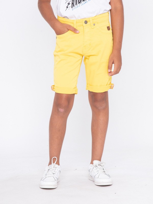 Bermuda BLOCHELLI-J - Jaune