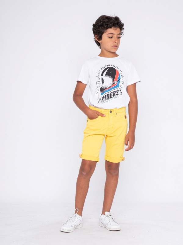 Bermuda BLOCHELLI-J - Jaune