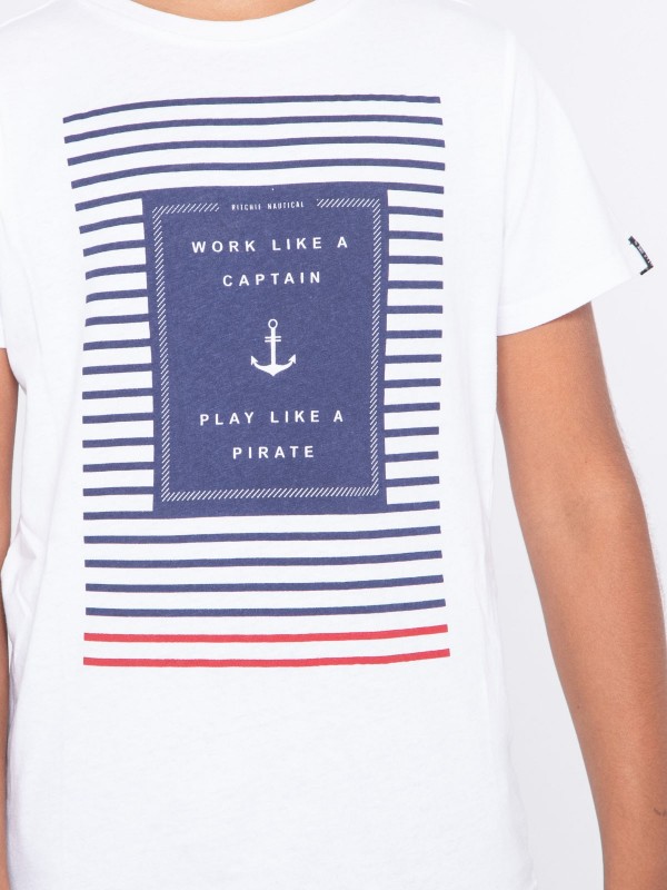 T-shirt col rond NEVEO-J -...