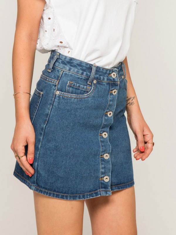 Jupe courte en jean XIAN