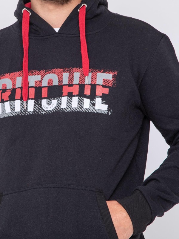 Sweat capuche WESKOF - Noir