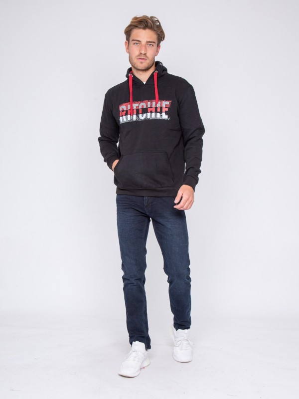 Sweat capuche WESKOF - Noir