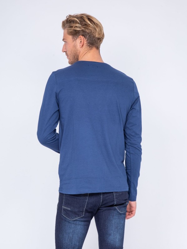T-shirt col rond pur coton...