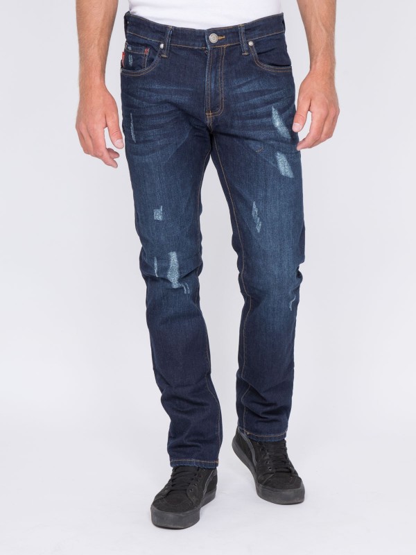 Jean coupe slim SAYBAZ - Bleu