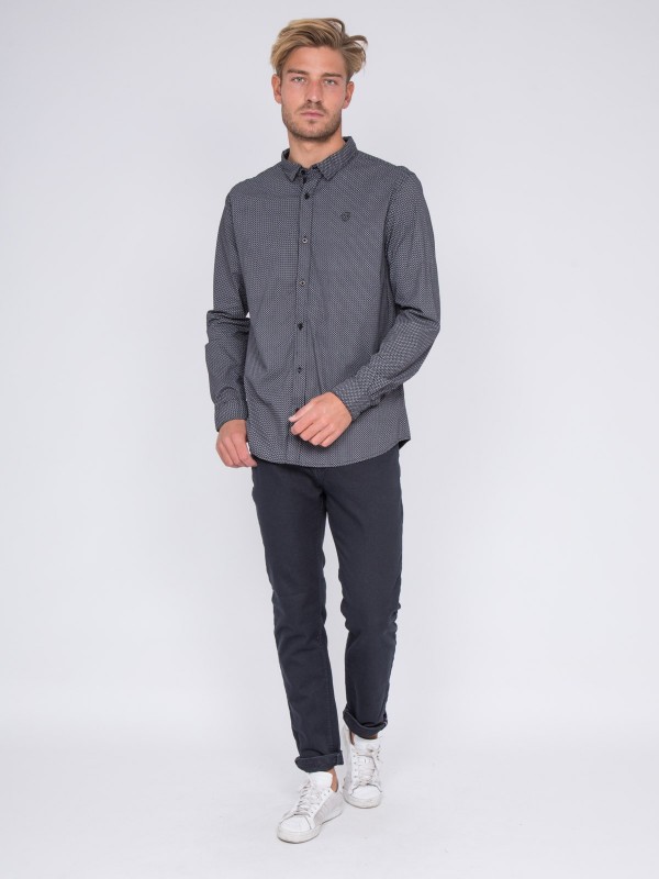 Chemise manches longues...