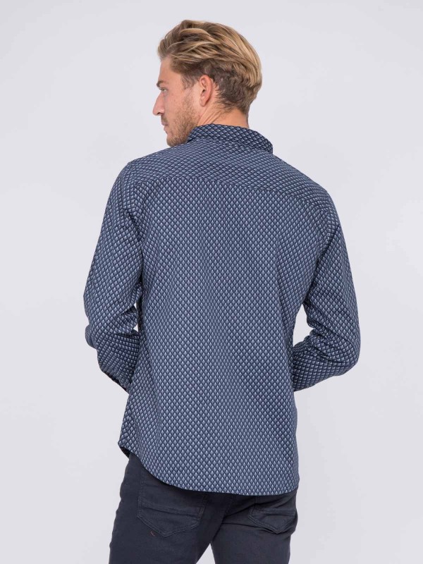 Chemise manches longues...