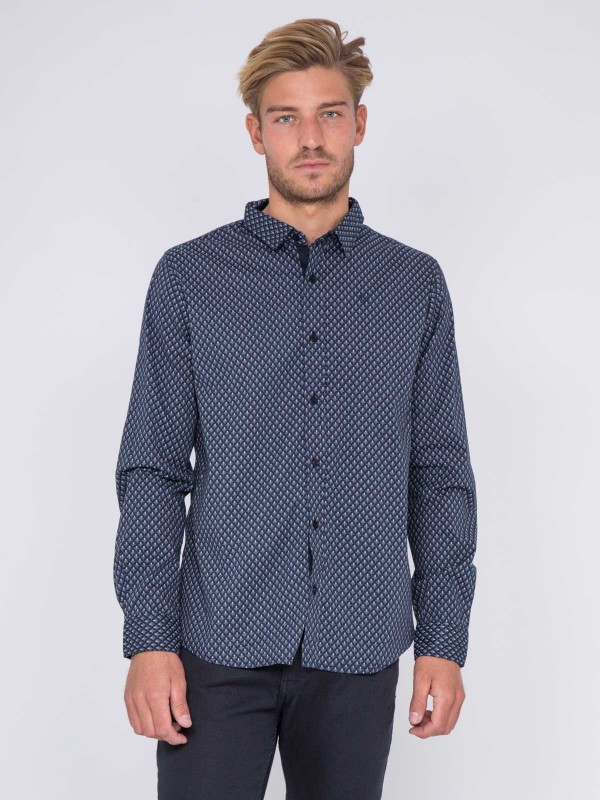 Chemise manches longues...