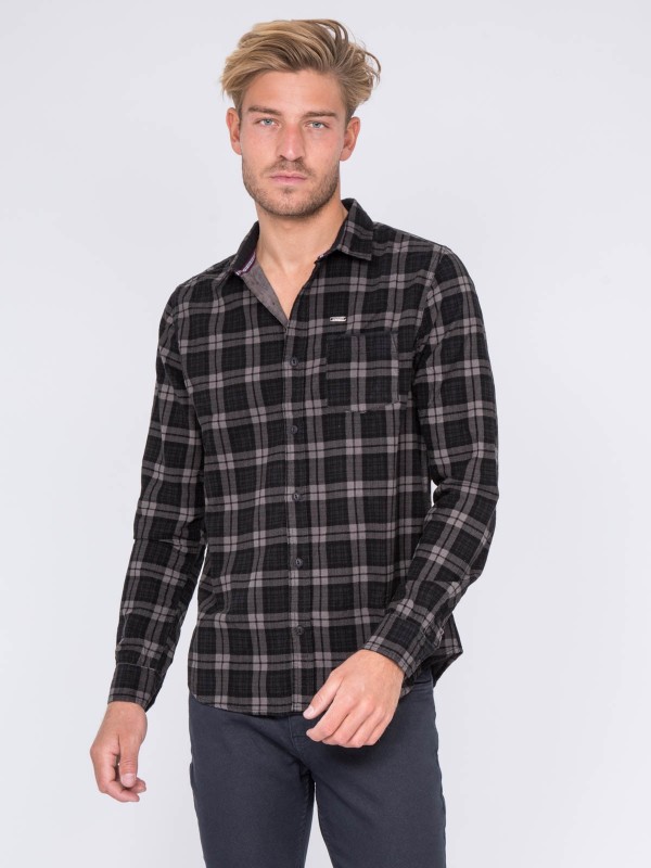 Chemise manches longues...
