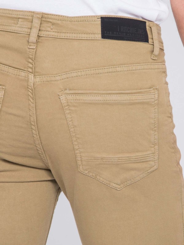 Pantalon 5 poches VAAS - Beige