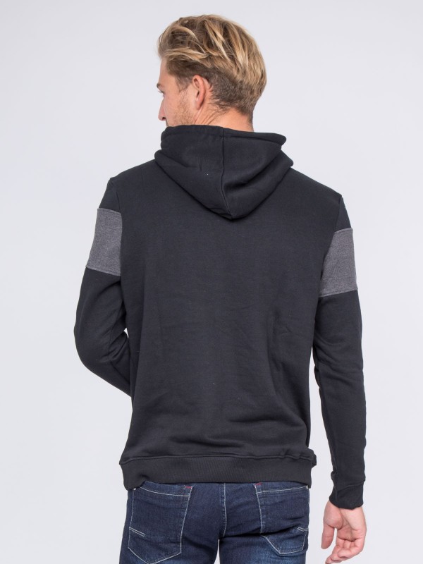 Sweat capuche WAYANG - Noir