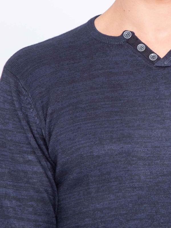 Pull col tunisien LEGUEN -...