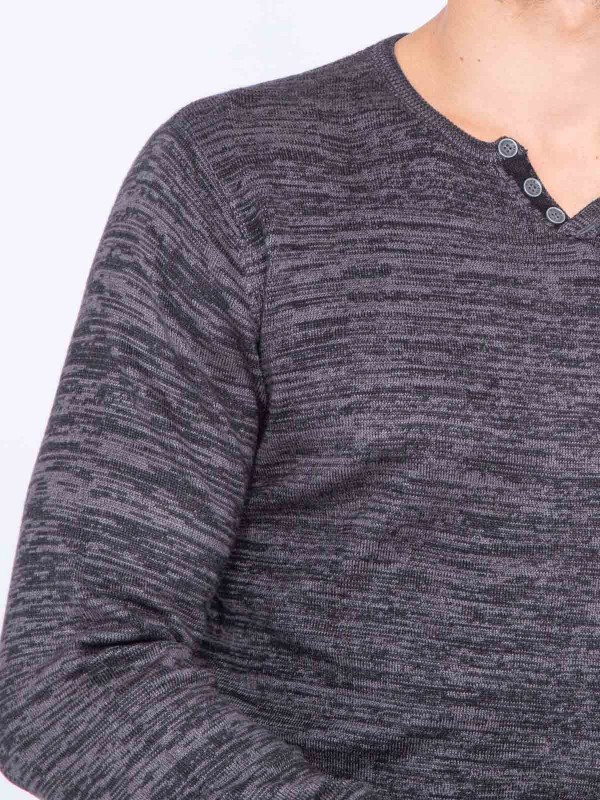 Pull col tunisien LEGUEN -...