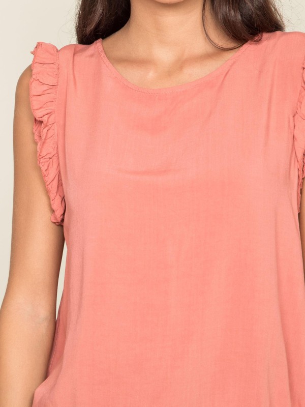 Blouse avec volants FORSELI...