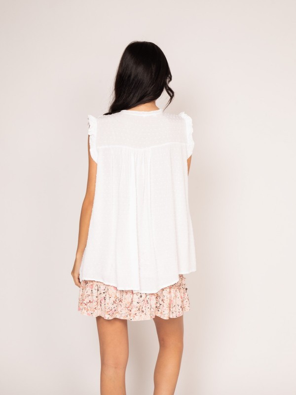Chemise sans manches...