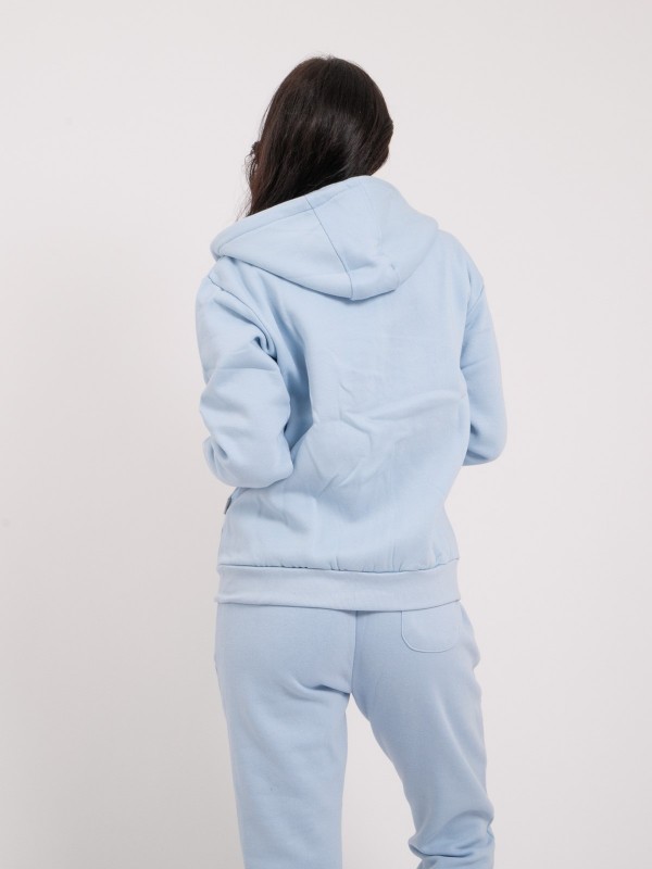 Sweat zippé capuche YVELINE...