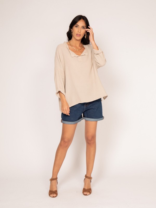 Blouse manches 3/4 FIORETA...
