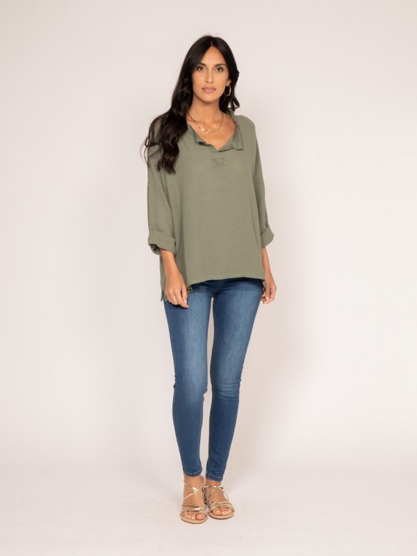 Blouse manches 3/4 FIORETA...