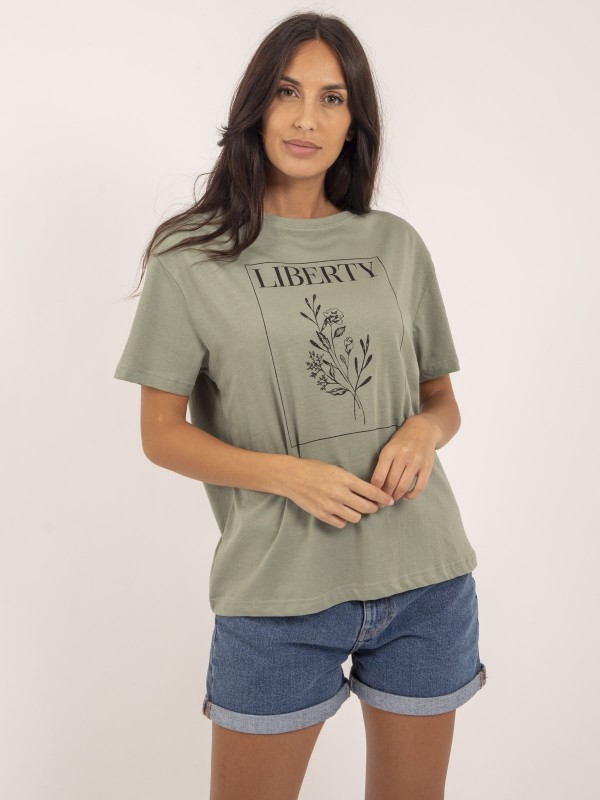 T-shirt col rond FENOMEN