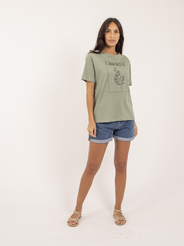 T-shirt col rond FENOMEN