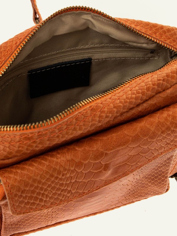 Petit sac cuir façon croco...