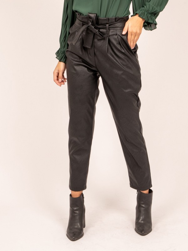 Pantalon similicuir EVINA