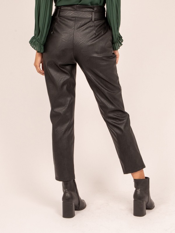 Pantalon similicuir EVINA