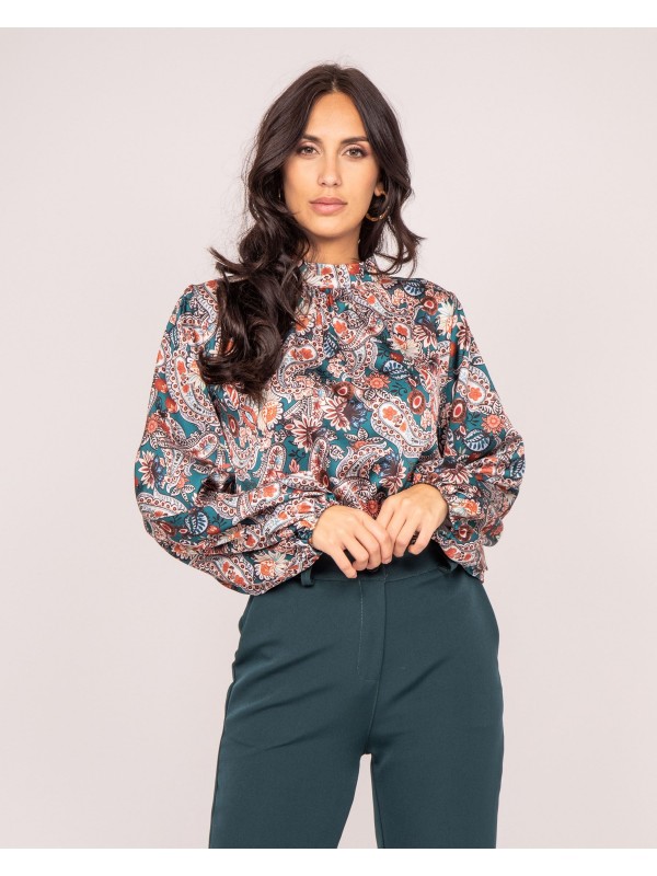 Blouse fluide motifs FABUS...
