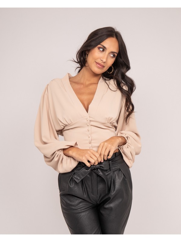 Blouse FOLIVIA - Beige