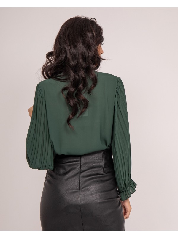 Blouse fluide FUGGIA - Vert