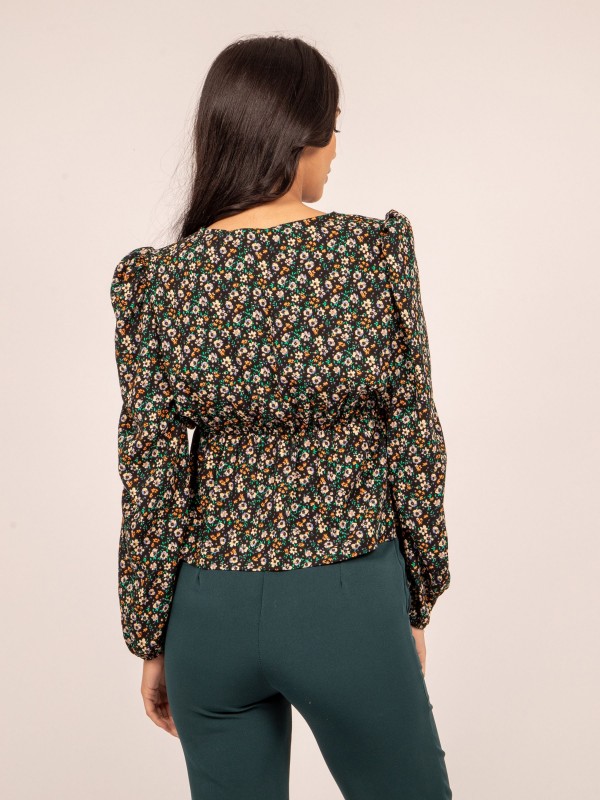 Blouse fluide motifs FERINE...