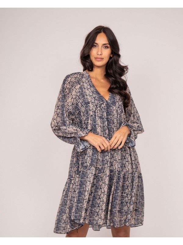 Robe courte motifs ITZEL -...