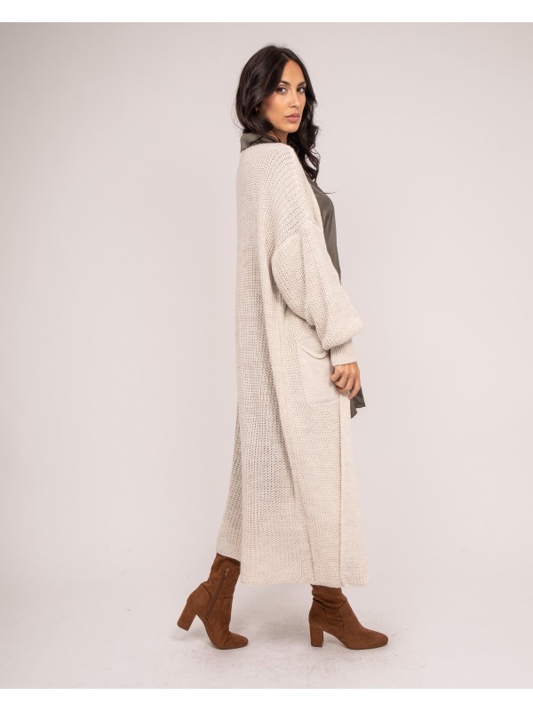 Gilet long ouvert KILIAN