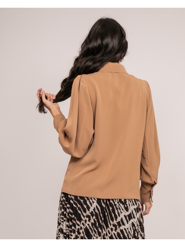 Blouse avec volants OKIER -...