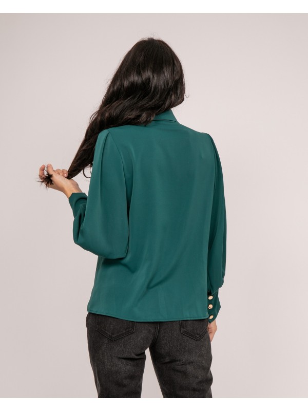 Blouse avec volants OKIER -...