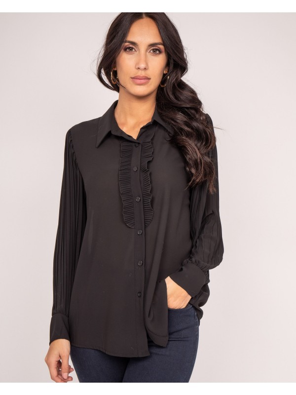 Chemise fluide ORVAL - Noir