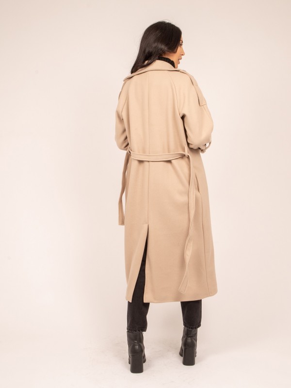 Manteau long UDOLY - Beige