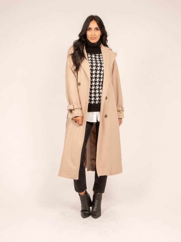 Manteau long UDOLY - Beige