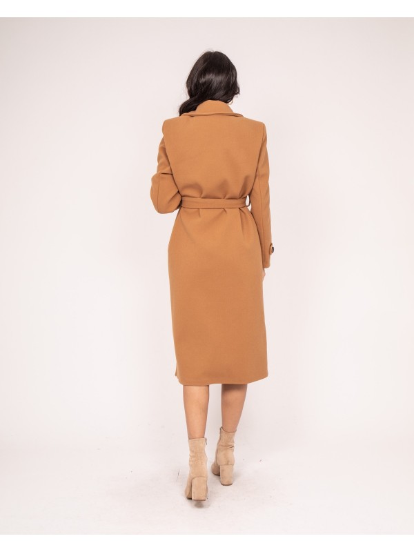 Manteau long UNIZI - Camel