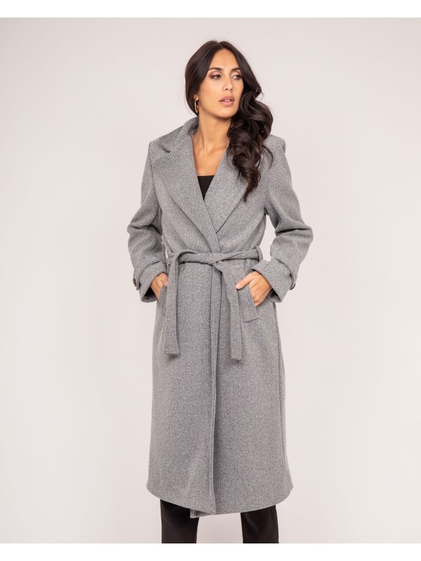 Manteau long UNIZI - Gris...