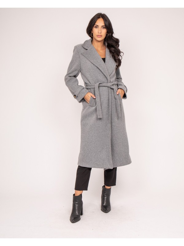 Manteau long UNIZI - Gris...