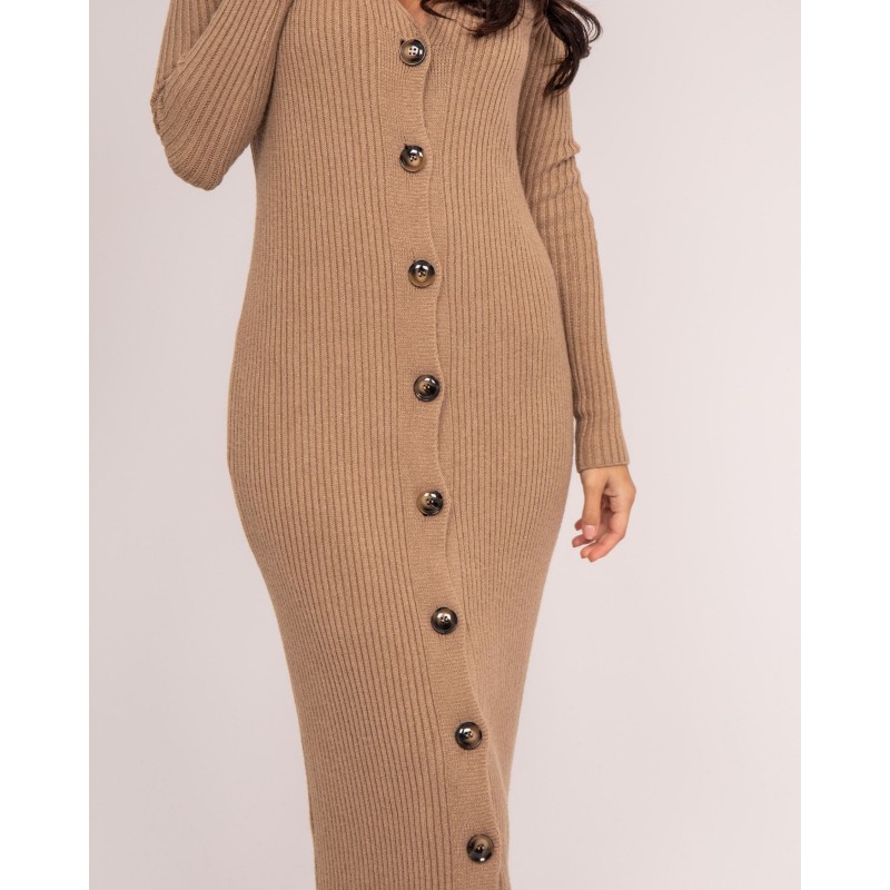Robe longue maille c tel e IVERNY